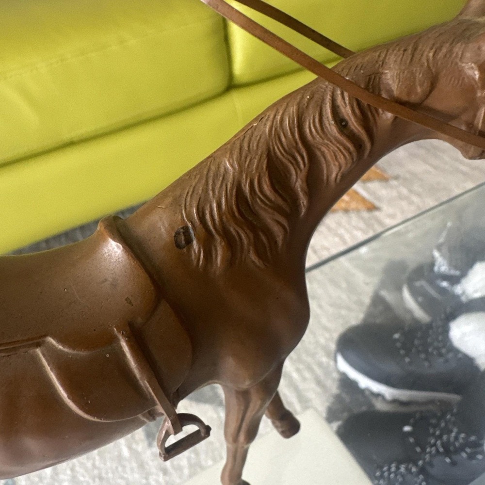 Vintage Signed JB Jennings Brothers Bronze Horse - Picture 3 of 10